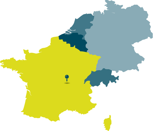 Carte localisation Terroirs Bourbonnais GAL Auvergne-Rhône-Alpes